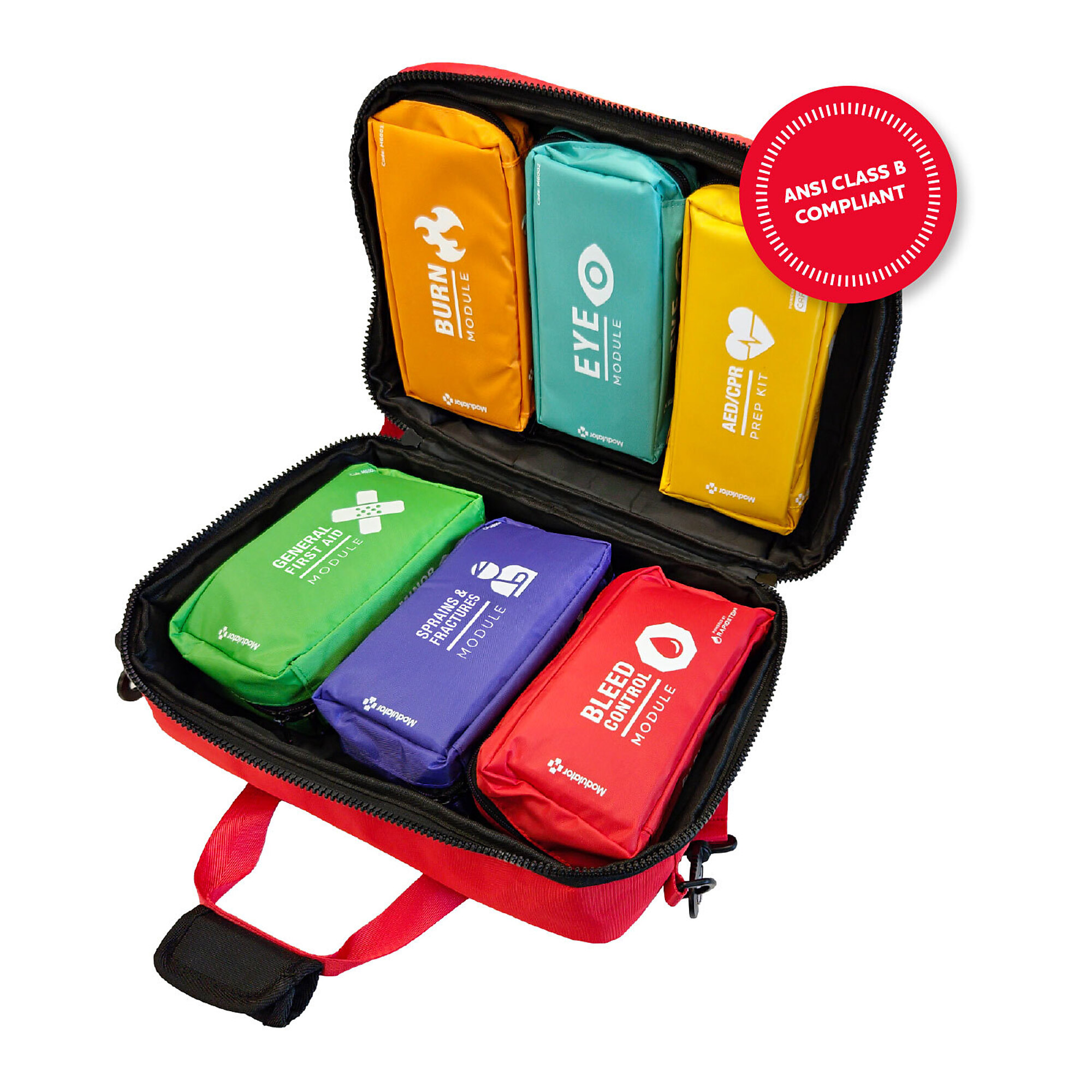 Aero Healthcare Modulator Emergency Response Bag — Standard, ANSI Class B Compliant, Weather-Resistant, Model# M610B